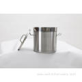 Stainless steel stockpot with handle